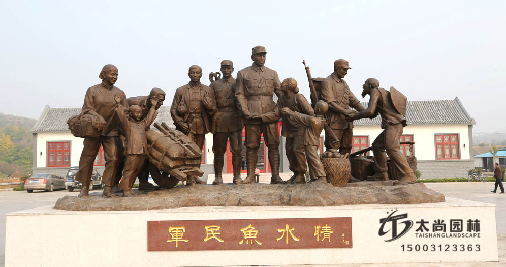 铸铜雕塑，UG环球官网园林